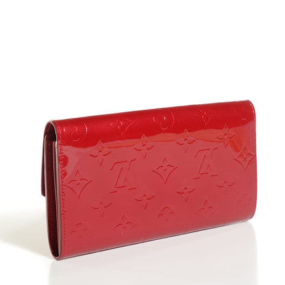 Louis Vuitton Vernis Sarah Wallet Pomme D'Amour 3 of 7