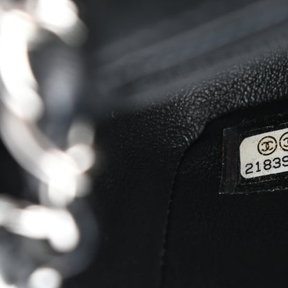 Chanel Lambskin Quilted Mini Square Flap Black 7 of 9