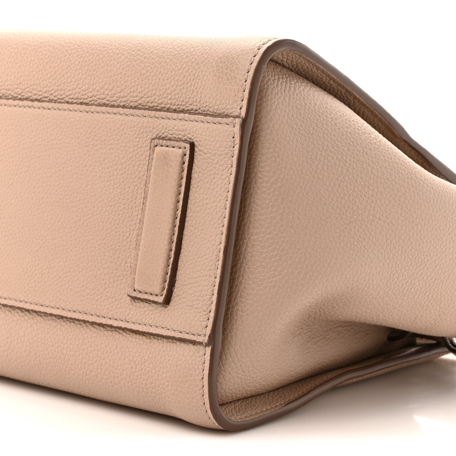 Tom Ford Grained Calfskin Small Padlock Top Handle Beige 8 of 12
