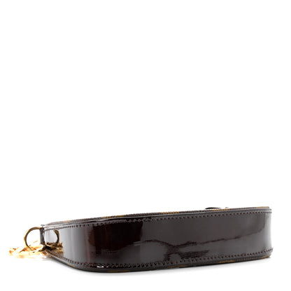 Louis Vuitton Vernis Monogram Mini Pochette Accessories Amarante 3 of 6