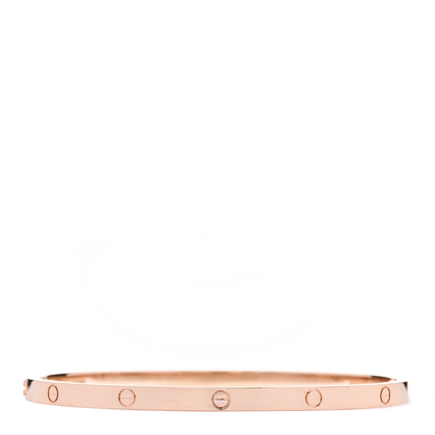 Cartier 18K Pink Gold Small LOVE Bracelet 17 2 of 6