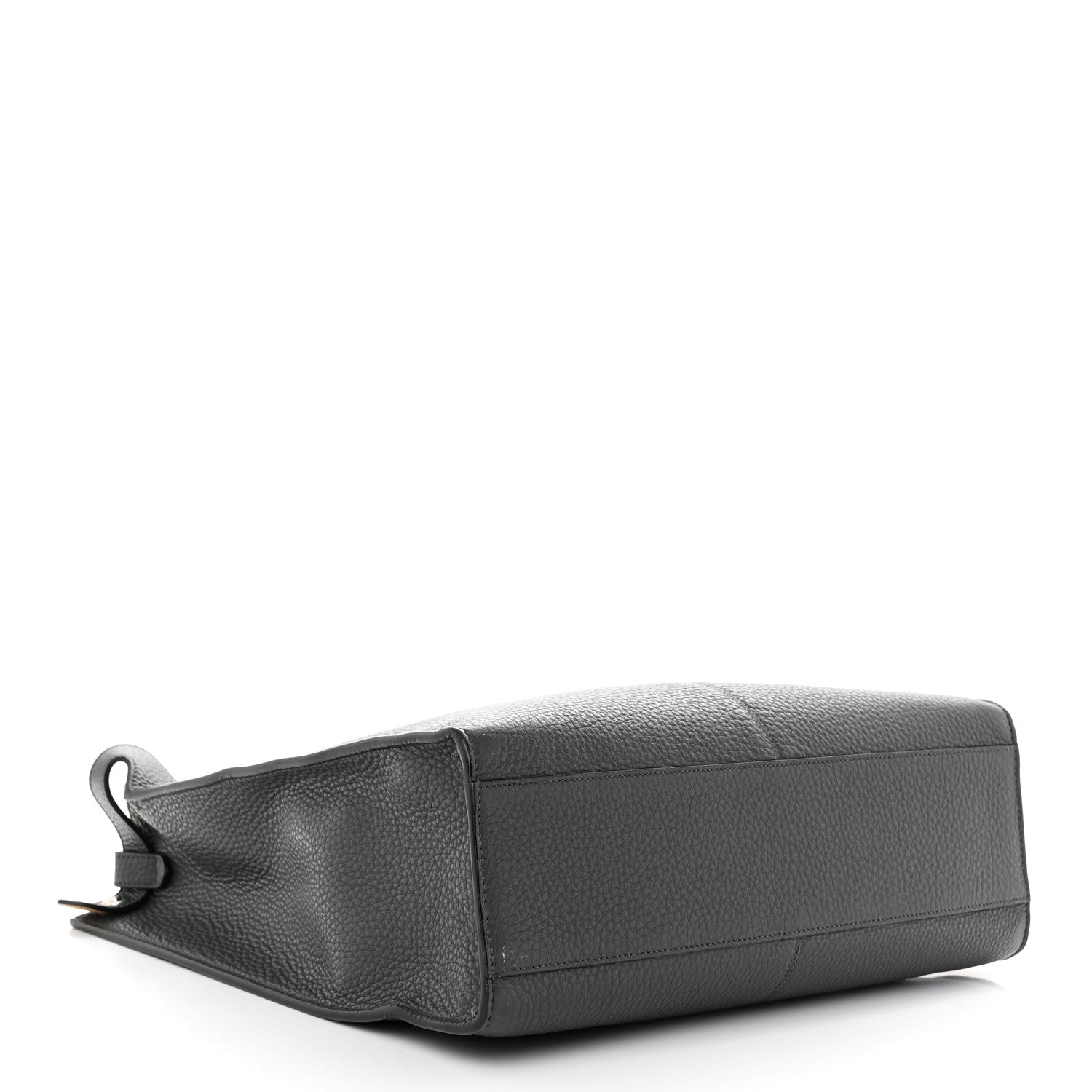 Fendi Cuoio Romano Glazed Fabric FF 1974 Peekaboo X-Lite Fit Asfalto Mou Black 4 of 11