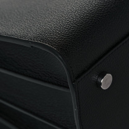 Saint Laurent Grained Calfskin Small Sac De Jour Black 5 of 14