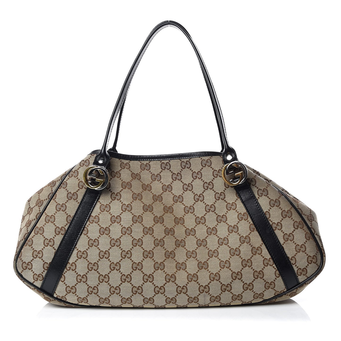 Monogram Medium GG Twins Tote Brown