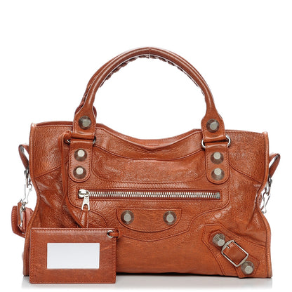 Balenciaga Agneau Giant 21 Silver Hardware City Orange Brulee 1 of 11