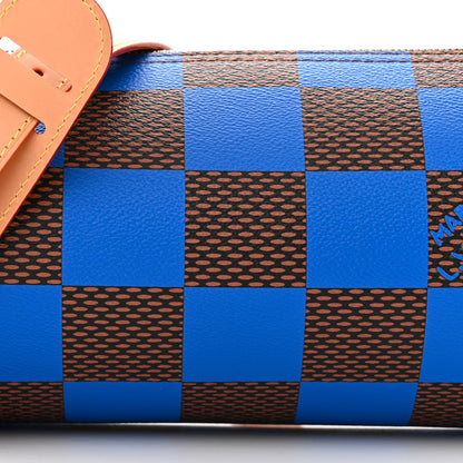 Louis Vuitton Damier Pop Soft Polochon PM Blue 7 of 10