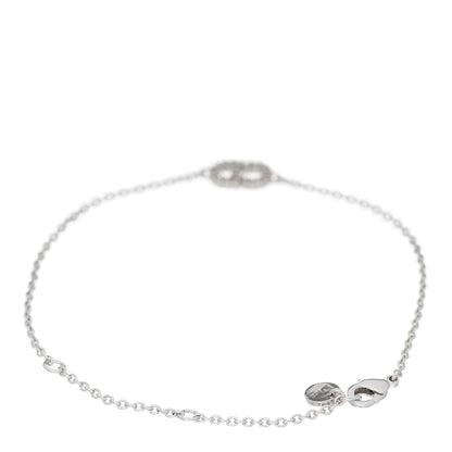 Christian Dior Crystal CD Bracelet Silver 3 of 5