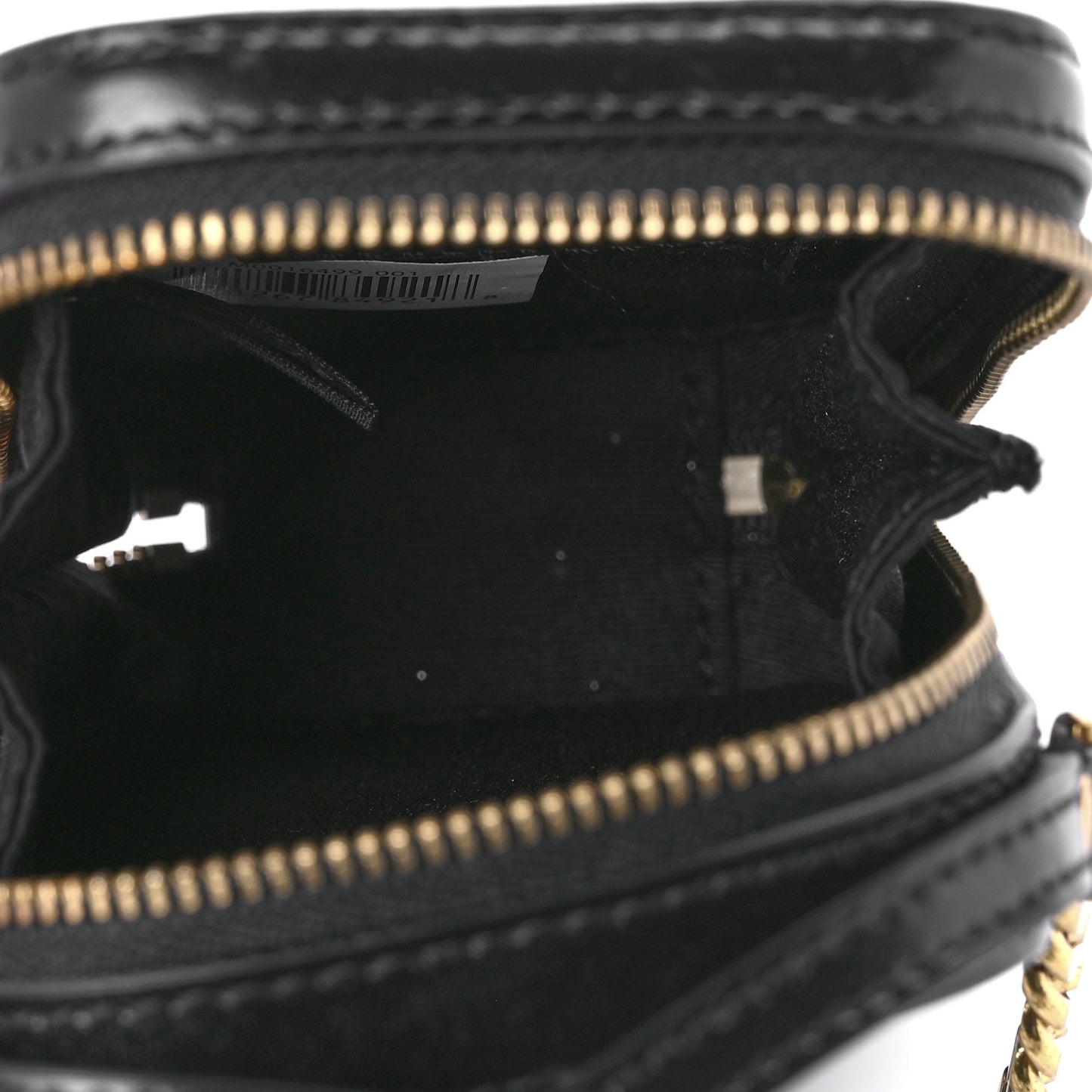 Smooth Calfskin The Mini Vanity Crossbody Bag Black