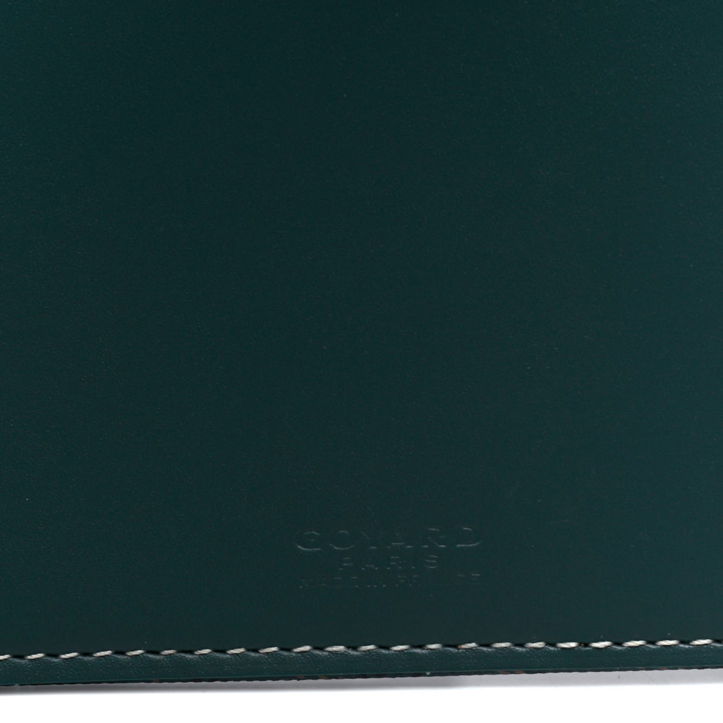 Goyardine Agenda Cover Green