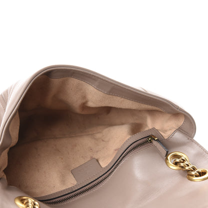 Gucci Calfskin Matelasse Small GG Marmont Shoulder Bag Porcelain Rose 5 of 12