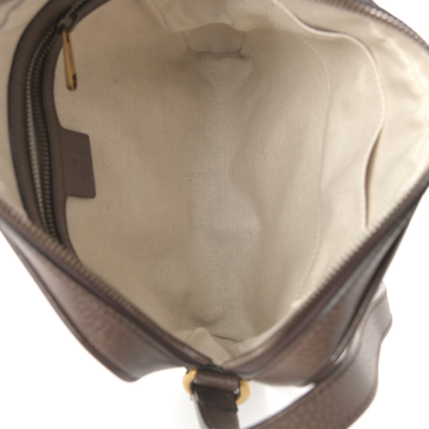 GG Supreme Monogram Web Small Ophidia Messenger Bag Brown