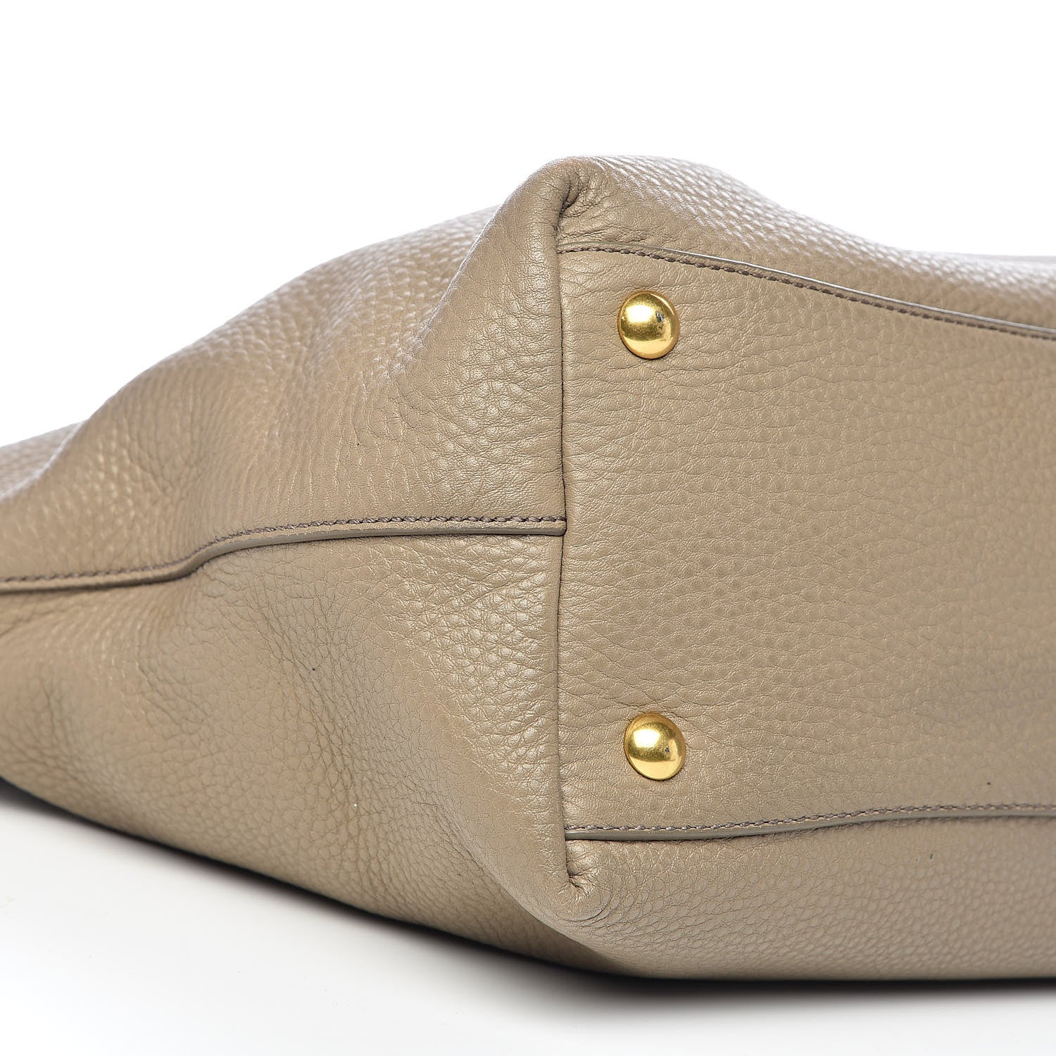 Miu Miu Vitello Daino Tote Argilla 8 of 10