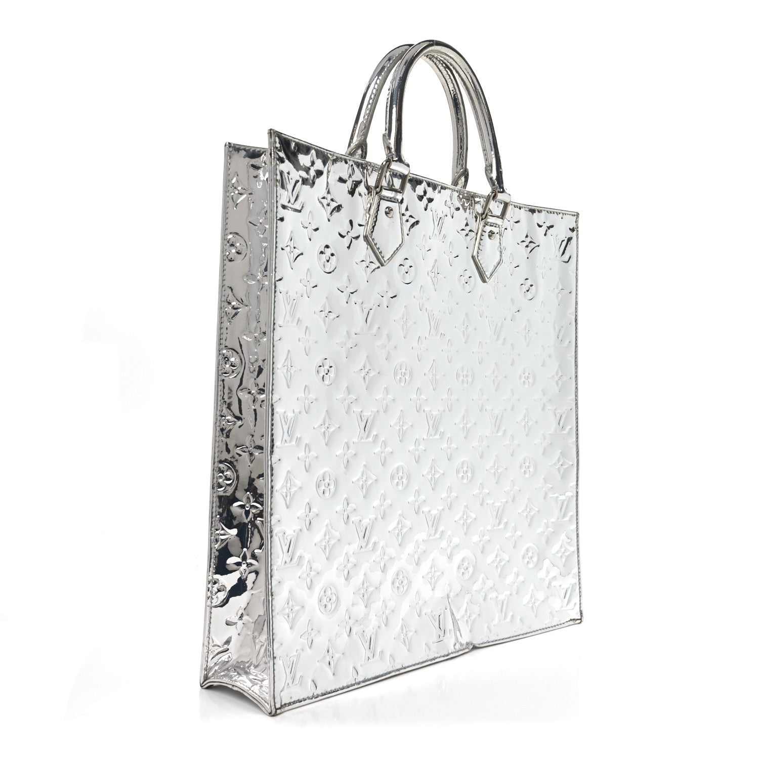 Louis Vuitton Monogram Miroir Sac Plat Silver 3 of 9