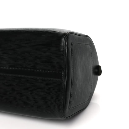 Louis Vuitton Epi Speedy 35 Black 8 of 9