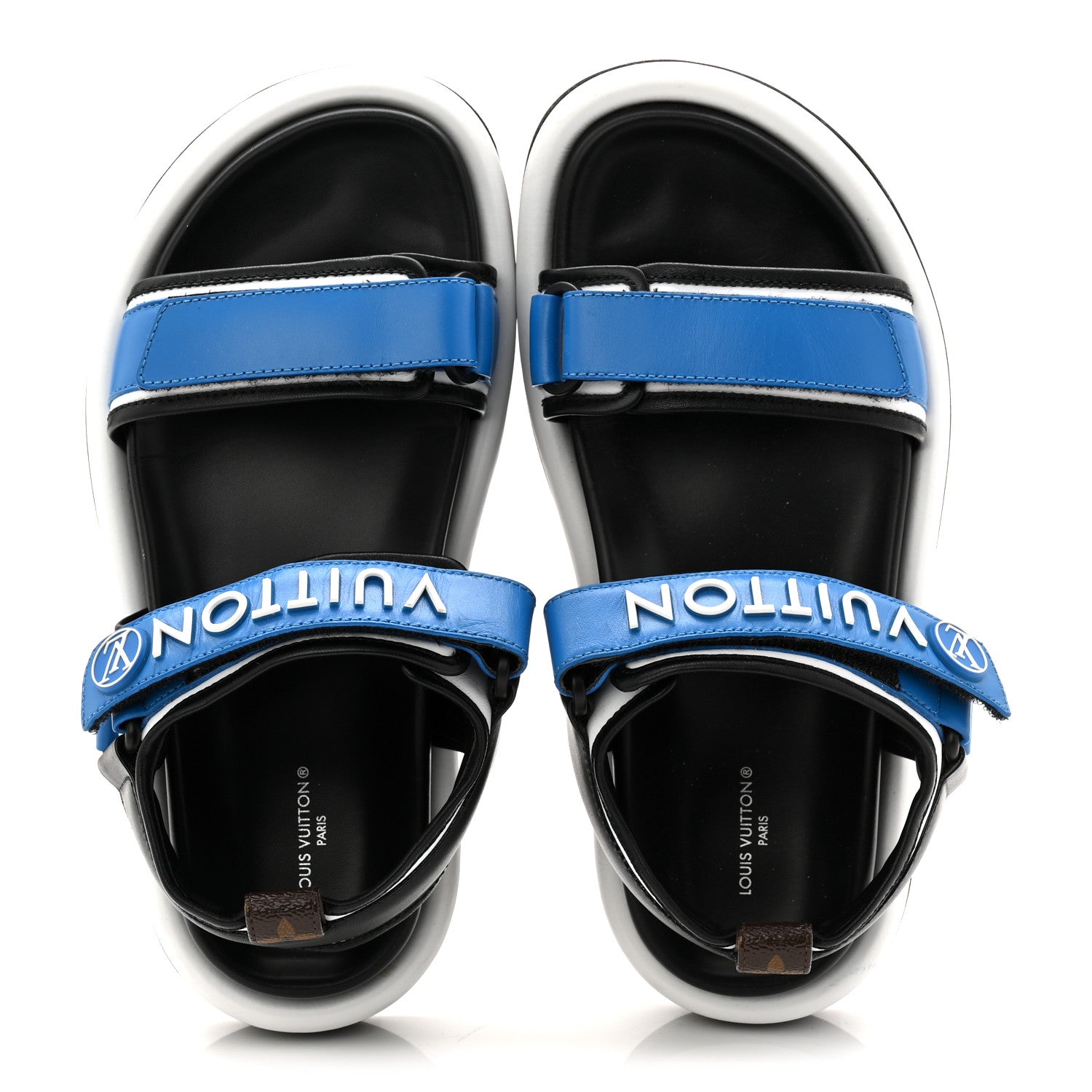 Louis Vuitton Calfskin Monogram Pool Pillow Flat Comfort Sandals
