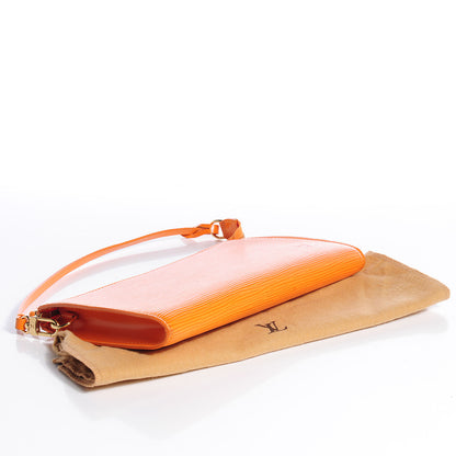 Louis Vuitton Epi Pochette Accessories 24 Mandarin 4 of 7
