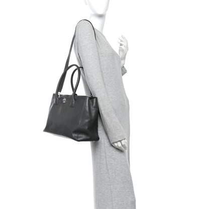 Chanel Calfskin Cerf Executive Shopper Tote Grey 2 of 15