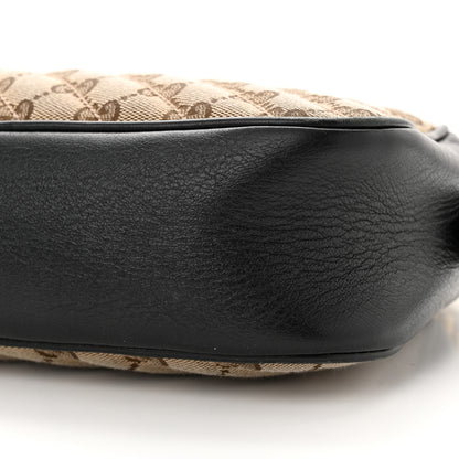 Gucci Monogram Matelasse Diagonal Small GG Marmont Chain Shoulder Bag Beige Black 10 of 15