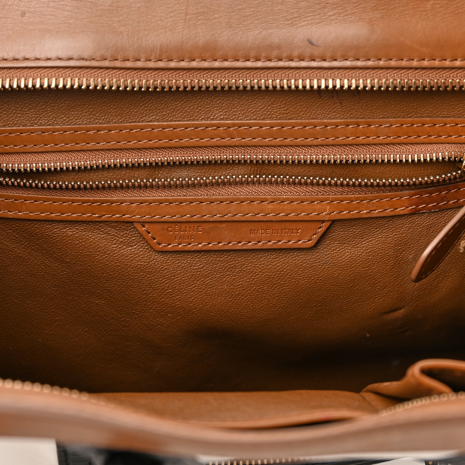 Celine Smooth Calfskin Micro Tri-Color Luggage Brown 6 of 22