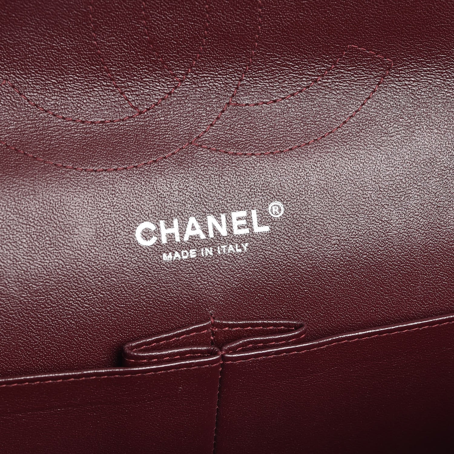 Chanel Lambskin Quilted Jumbo Double Flap Black 7 of 12