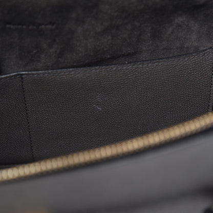 Celine Grained Calfskin Mini Belt Bag Grey 9 of 17