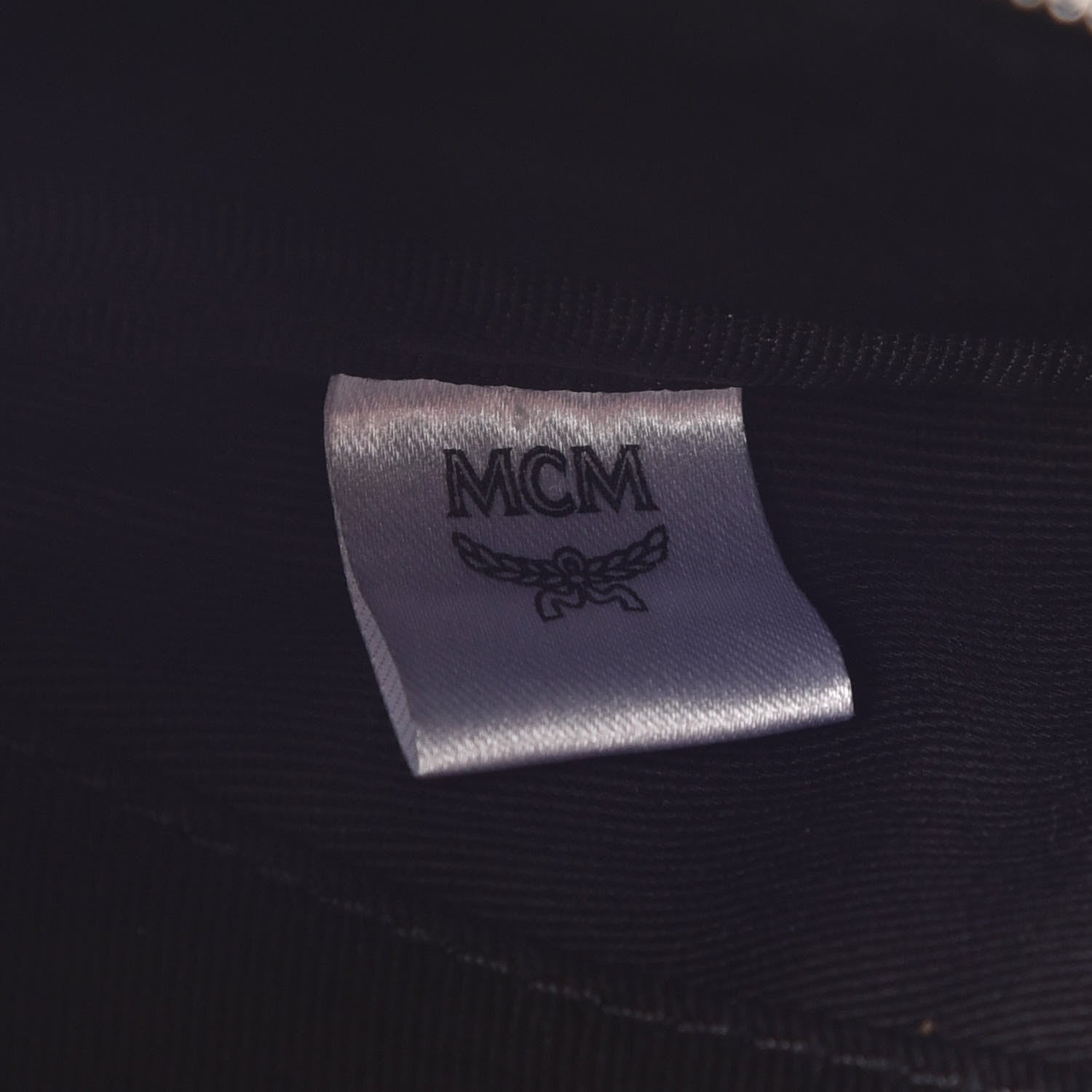 MCM Visetos Stark Belt Bag Black 8 of 9