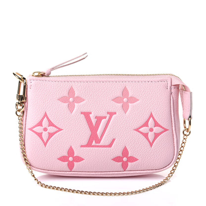Louis Vuitton Empreinte Monogram Giant By The Pool Mini Pochette Accessories Bouton De Rose 1 of 4