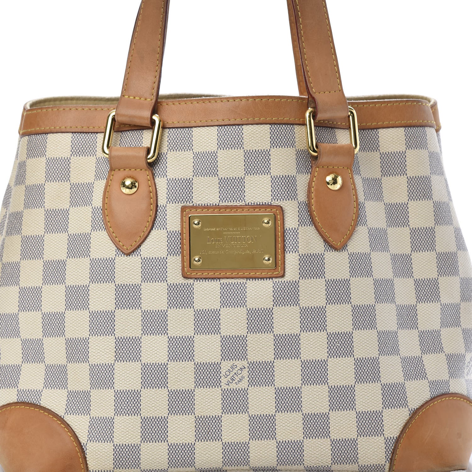 Louis Vuitton Damier Azur Hampstead PM 8 of 16