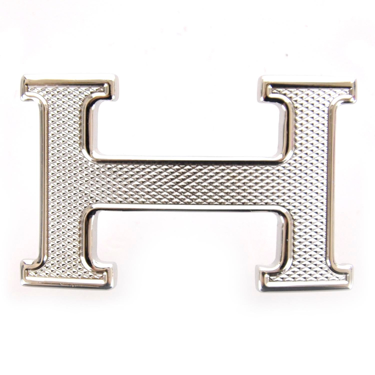 Hermes Palladium H Belt Buckle 1 of 6