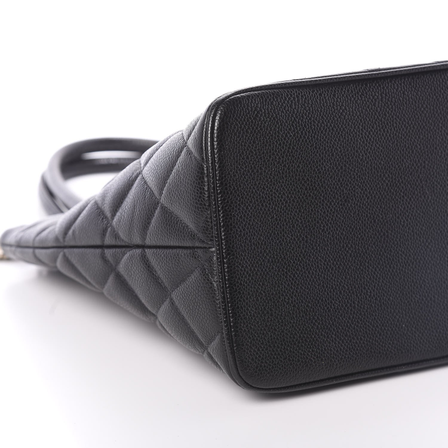 Chanel Caviar Quilted Medallion Tote Black 9 of 10