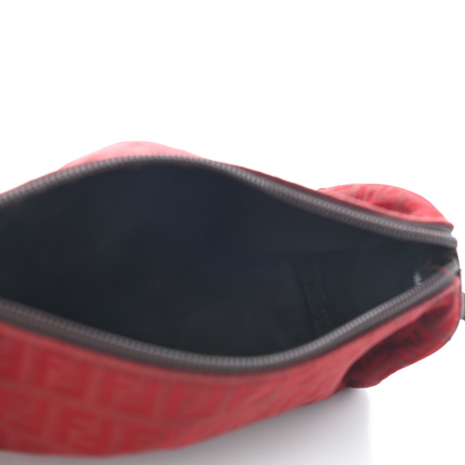 Fendi Zucca Mini Pochette Red 5 of 10