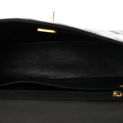 Chanel Lambskin Quilted Mini Rectangular Flap Black 5 of 12