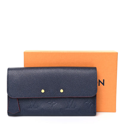 Louis Vuitton Empreinte Pont-Neuf Wallet Marine Rouge 11 of 11