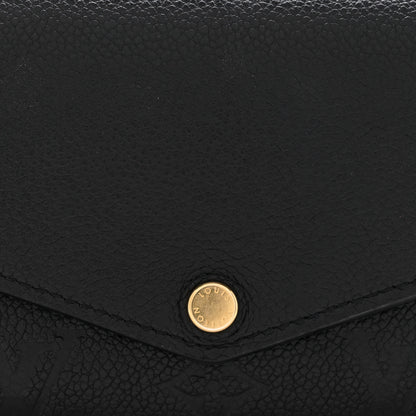 Louis Vuitton Empreinte Sarah Wallet NM Black 8 of 9