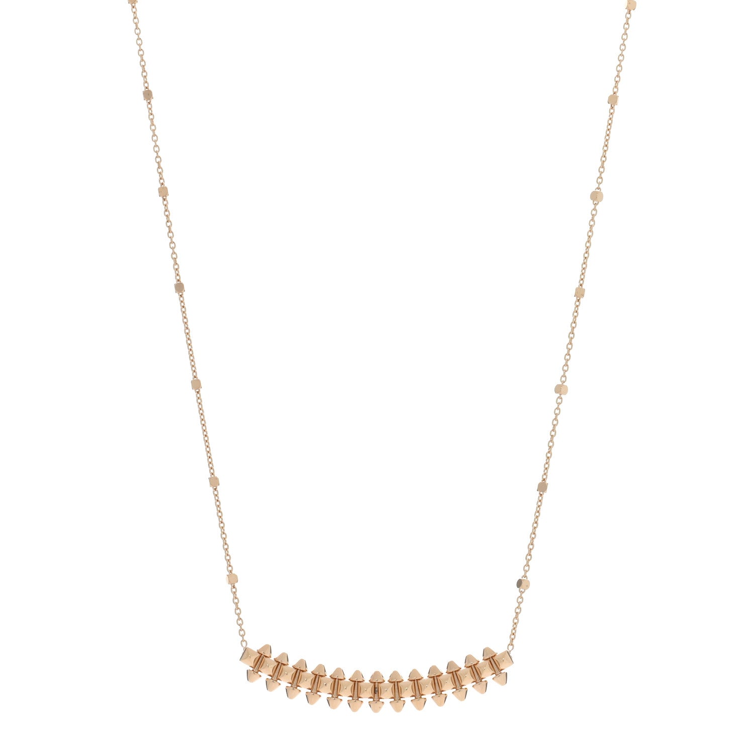 Cartier 18K Pink Gold Small Clash de Cartier Necklace 1 of 5