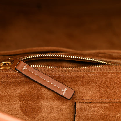 Bottega Veneta French Calfskin Maxi Intrecciato Large Arco Wood 16 of 16