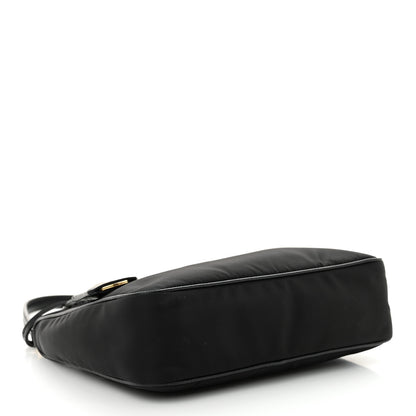 Prada Tessuto Nylon Saffiano Mini Re-Edition 2005 Bag Black 4 of 12