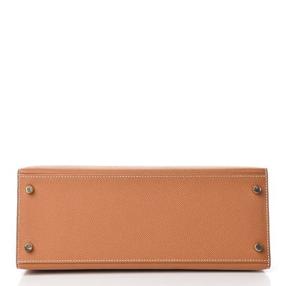 Hermes Epsom Kelly Sellier 28 Toffee 7 of 37