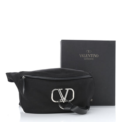 Valentino Garavani Nylon VRing Belt Bag Black 10 of 10