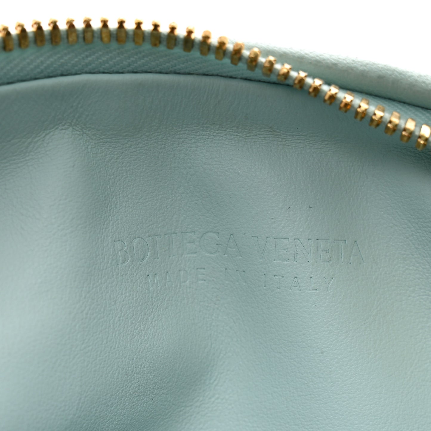 Nappa Intrecciato Mini Jodie Teal Washed