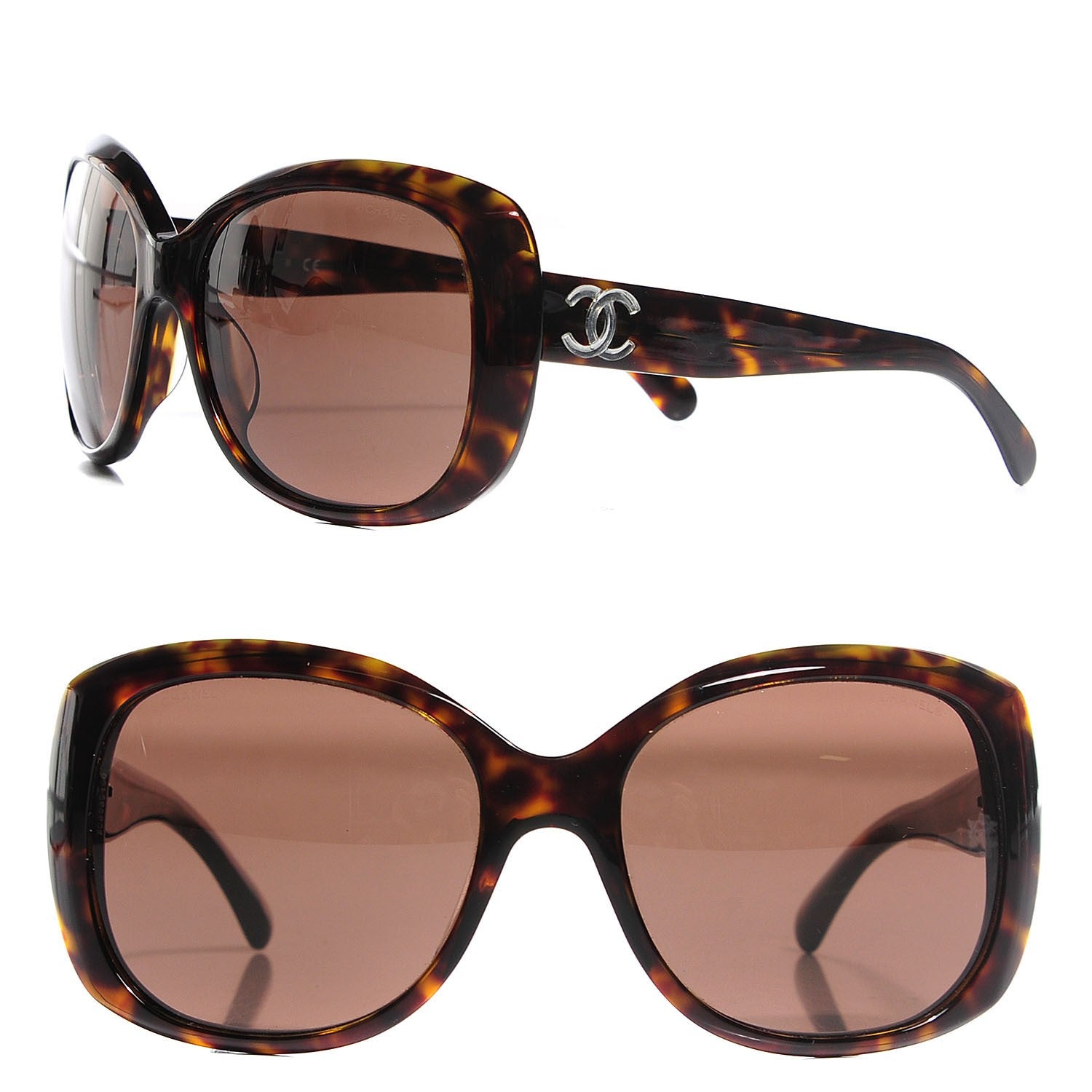 Chanel CC Sunglasses 5183-A Tortoise 1 of 5