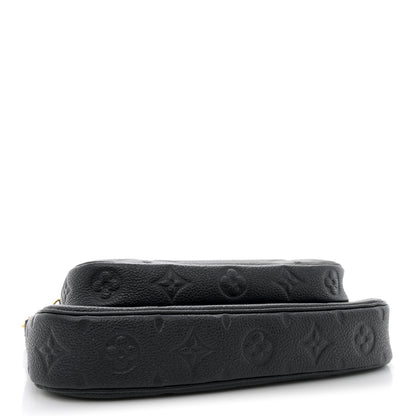 Louis Vuitton Empreinte Monogram Giant Multi Pochette Accessories Black 4 of 14
