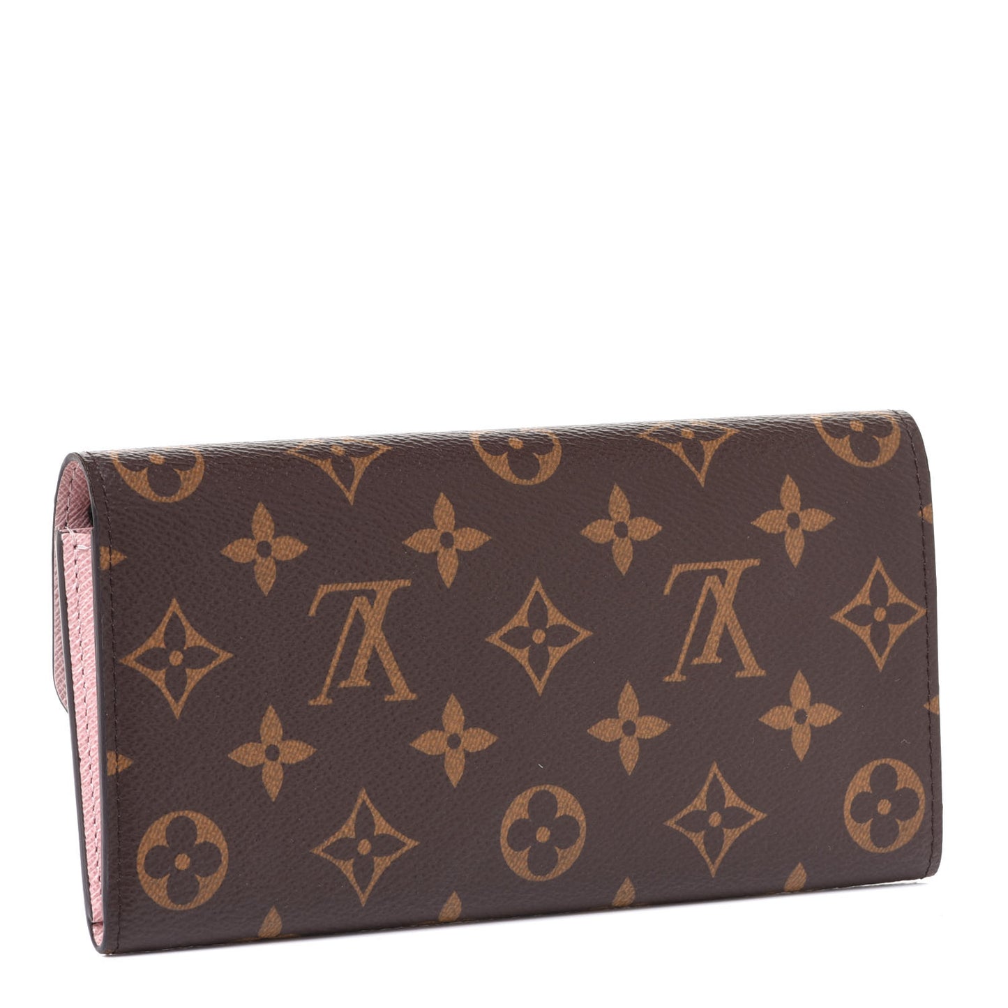 Monogram Emilie Wallet Rose Ballerine