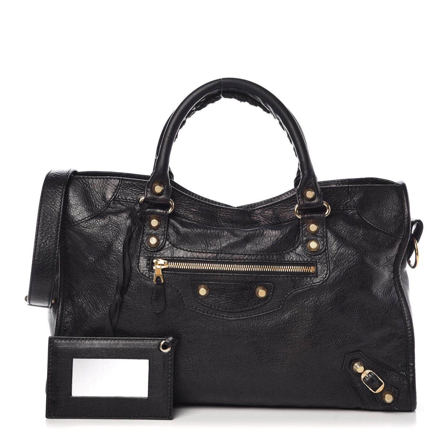 Agneau Giant 12 Gold Hardware City Black