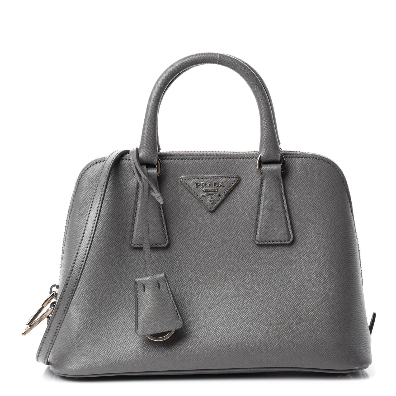 Prada Saffiano Lux Small Promenade Tote Marmo 1 of 10