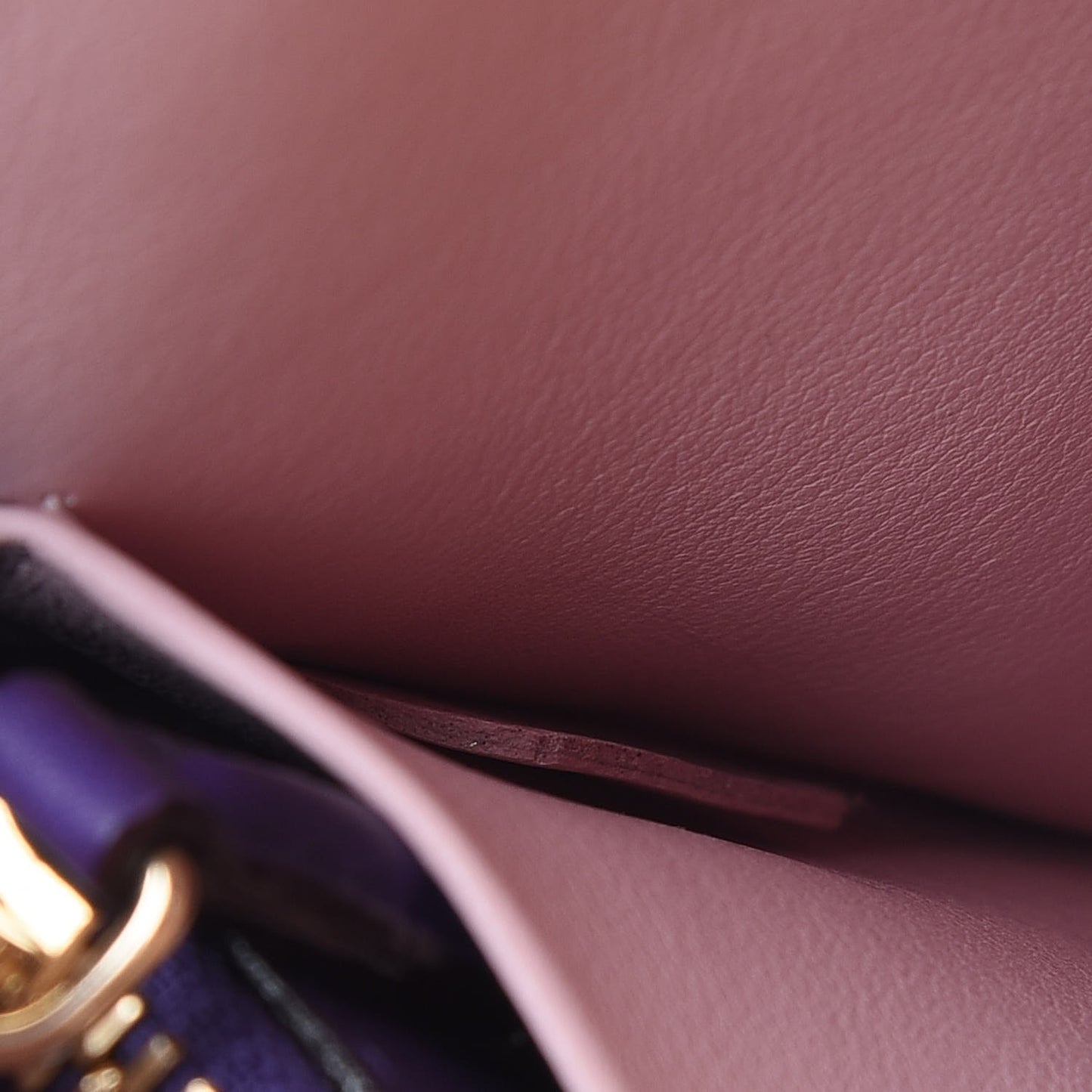 Smooth Calfskin Medium Diorissimo Tote Purple