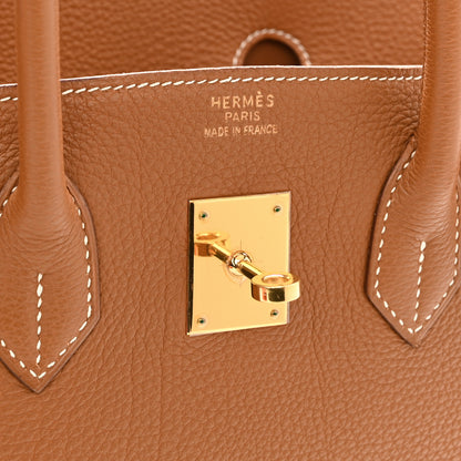 Hermes Togo Birkin 35 Gold 6 of 22