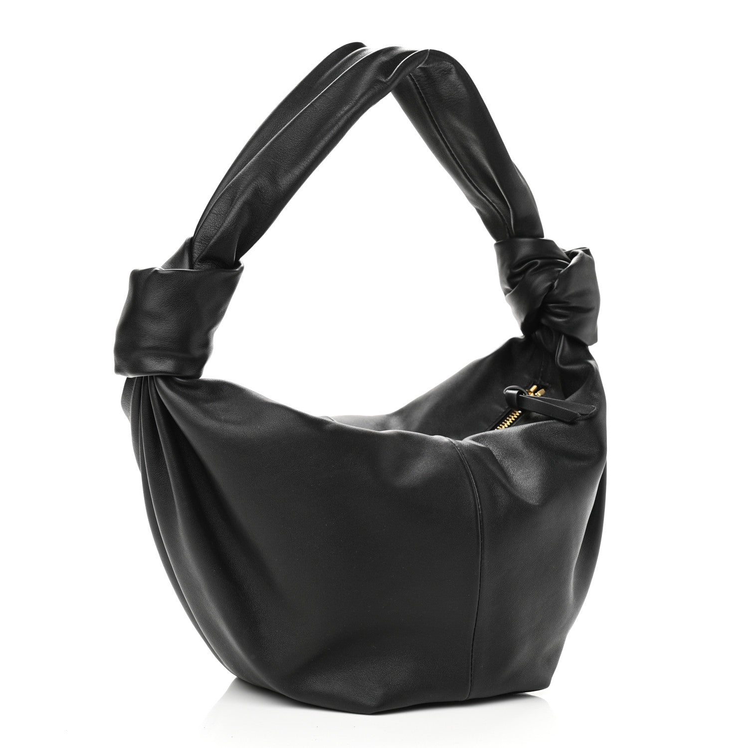 Bottega Veneta Calfskin Teen Double Knot Hobo Black 3 of 9