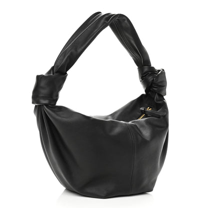 Bottega Veneta Calfskin Teen Double Knot Hobo Black 3 of 9