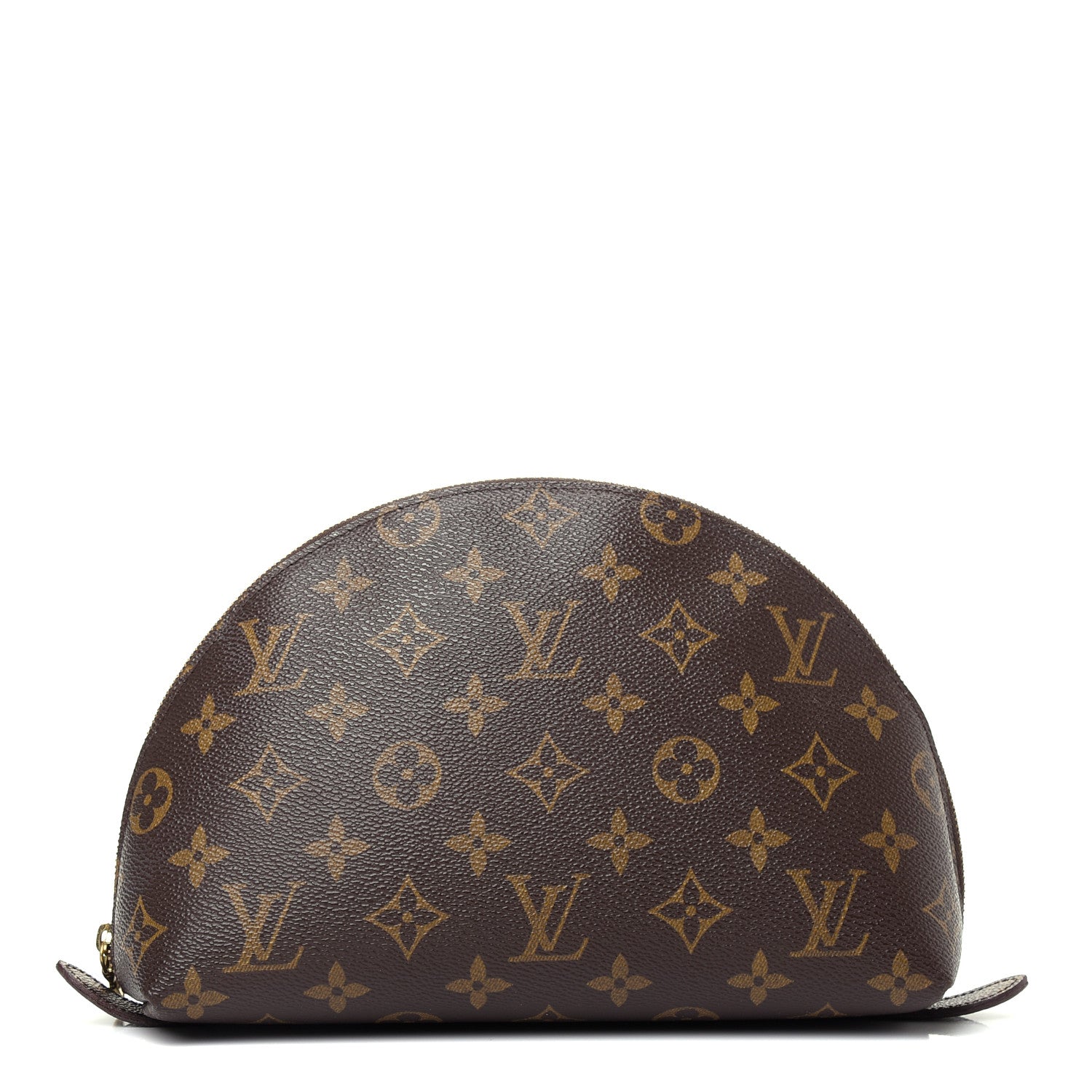 Louis Vuitton Monogram Trousse Demi Ronde 1 of 8